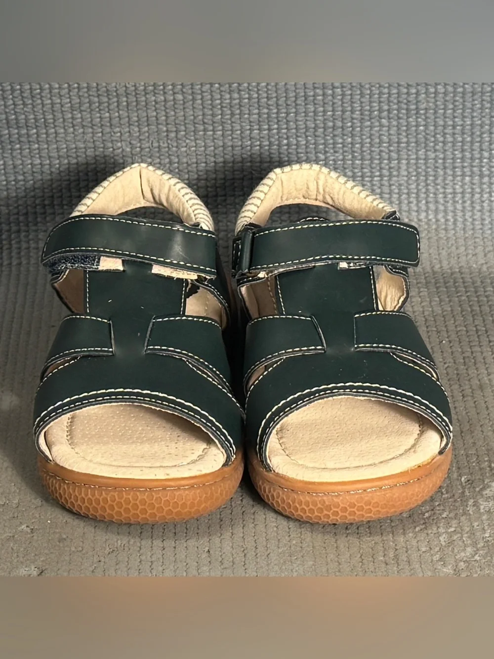 LIVIE & LUCA Sailor Navy Blue Sandals Kid’s Size 12C